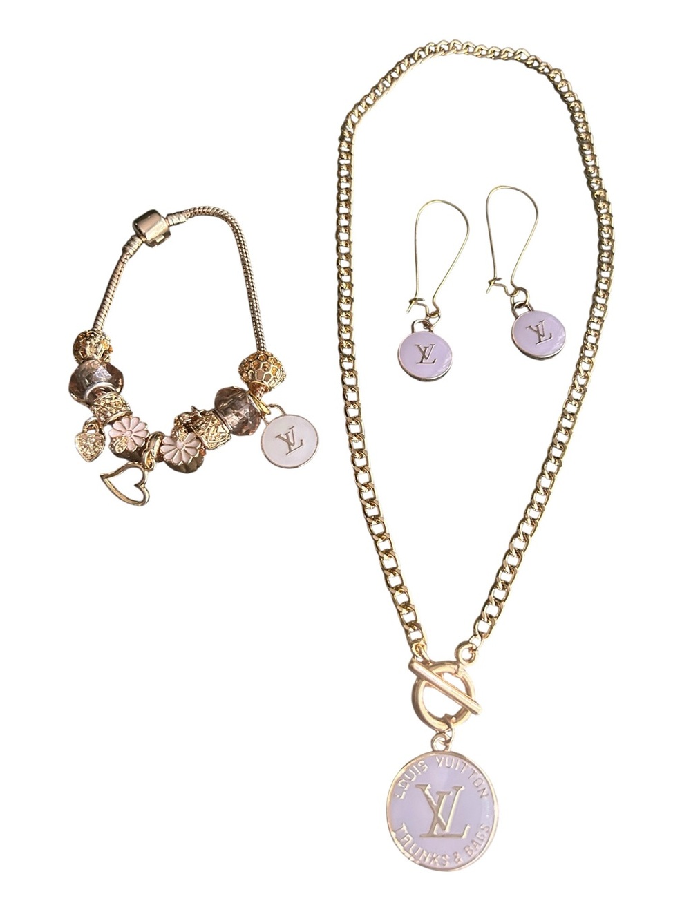 Fashion Jewelry Gold-Tone set - Louis Vuitton - Picture 9 of 15